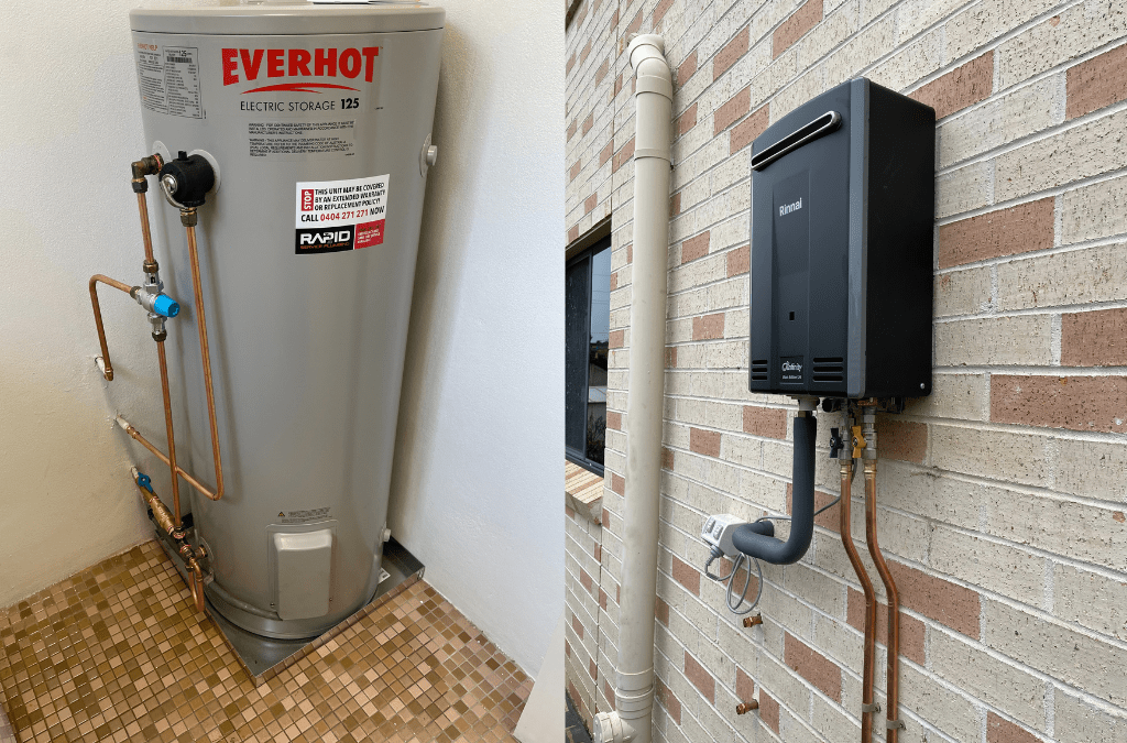 main types of hot water systems